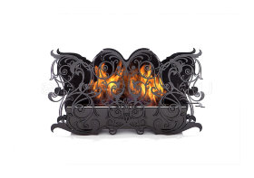 Биокамин Silver Smith Emotion Black