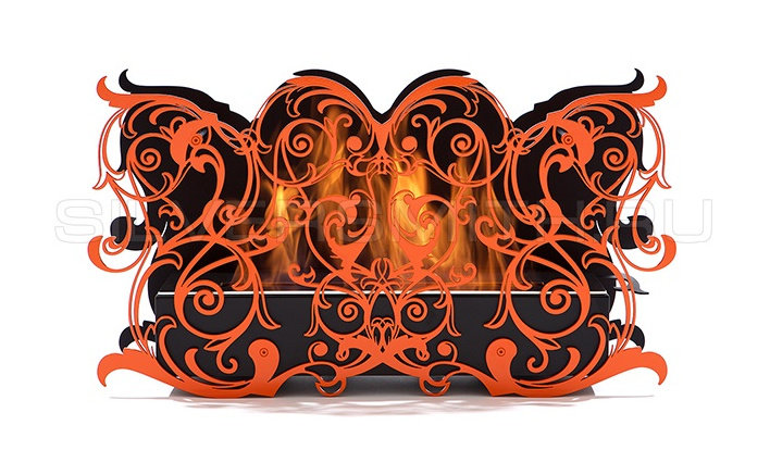 Биокамин Silver Smith Emotion Black