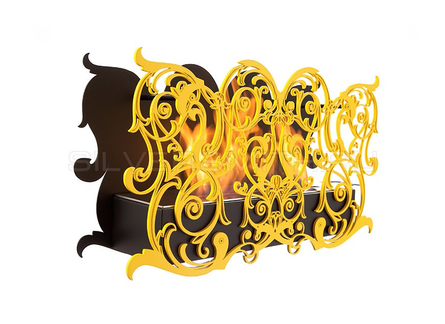 Биокамин Silver Smith Emotion Black