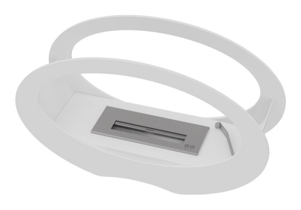 Биокамин Kratki ECHO белый TUV (настольный)