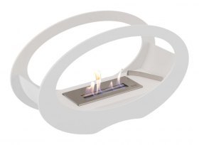 Биокамин Kratki ECHO белый TUV (настольный)