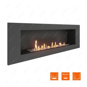 Биокамин в нишу SteelHeat LONG 1200 Small (Стандарт)
