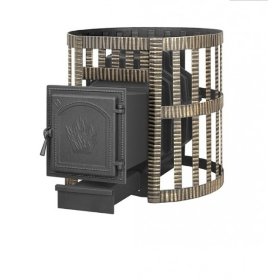 Чугунная печь для бани Везувий Легенда Ковка 28 (271)