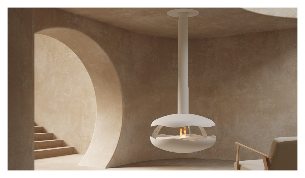 Автоматический биокамин GlammFire Перола Эво Плюс / Perola (с пультом ДУ)