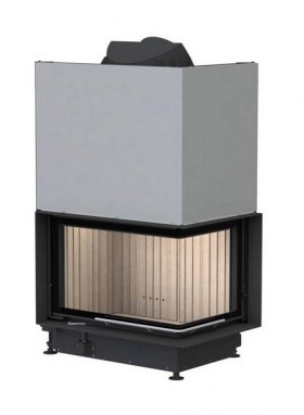 Каминная топка Brunner Eck-Kamine 45/67/44 R вертикальное открытие, правый угол (с подъемом)