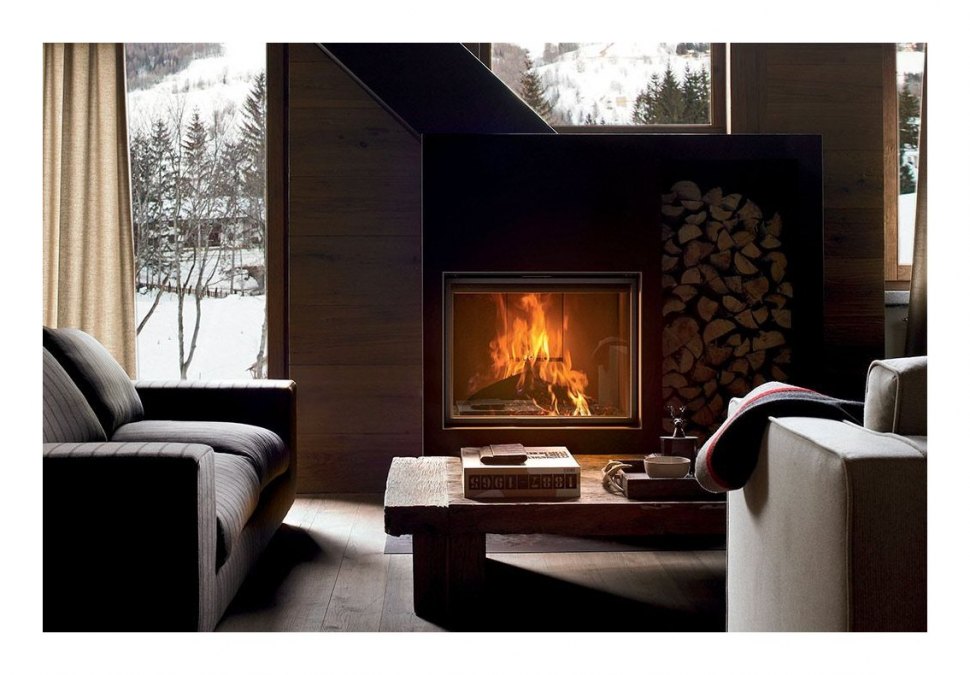 Каминная топка MCZ Plasma 85 прямое стекло