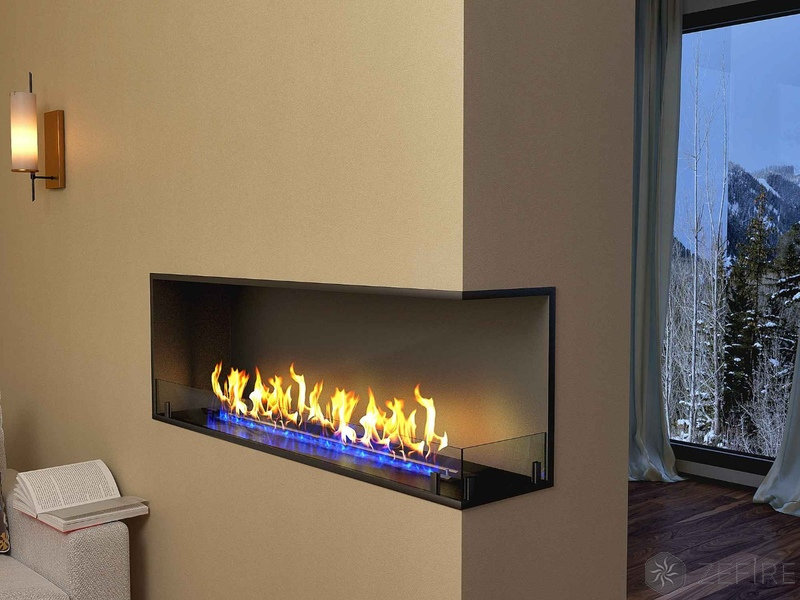 Биокамин ZeFire угловой Standart 500 правый