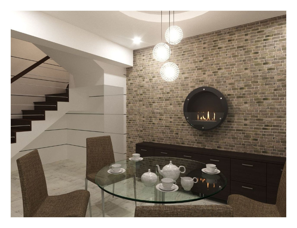 Биокамин настенный Lux Fire Иллюзион 500 Н XS