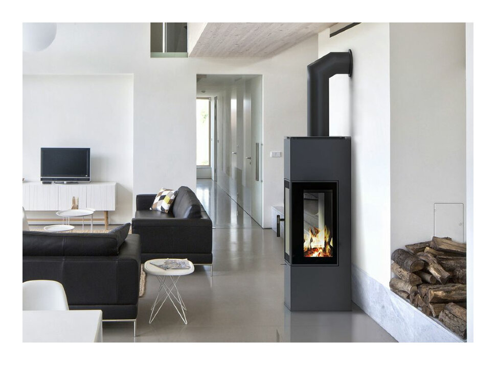 Печь-камин Kratki Thor 8 Viev