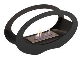 Биокамин Kratki ECHO черный TUV (настольный)