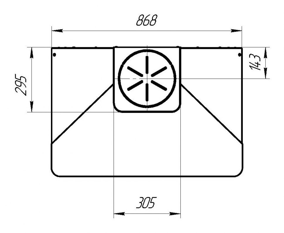 Камин ЭкоКамин Прага 3 стекла