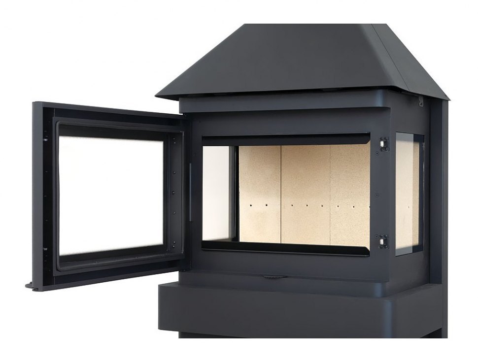 Камин ЭкоКамин Прага 3 стекла