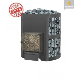 Дровяная печь для бани Везувий Оптимум Стандарт 14 (ДТ-3) без выносного тоннеля 2016