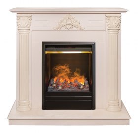 Электрокамин RealFlame Stefania WT с Olympic 3D