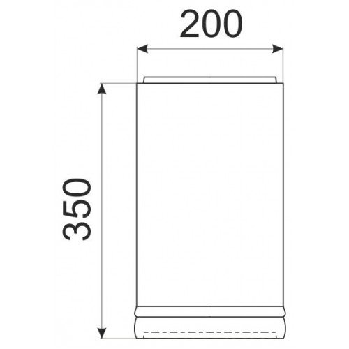Труба КимрПечь D150 мм расписная