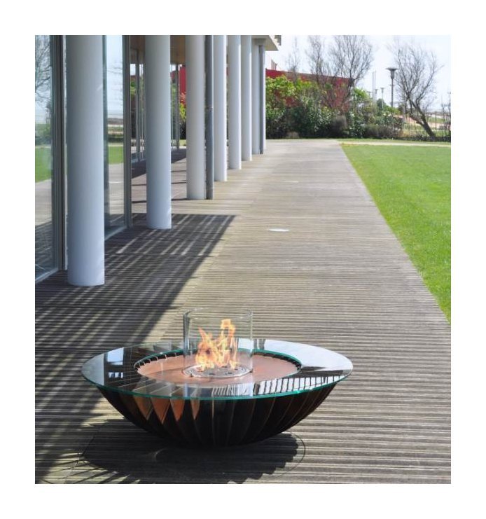 Автоматический биокамин GlammFire Космо Эво Плюс / Cosmo EvoPlus (с пультом ДУ)