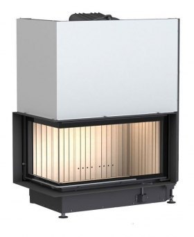 Каминная топка Brunner Eck-Kamine 45/82/48 L вертикальное открытие, левый угол (с подъемом)