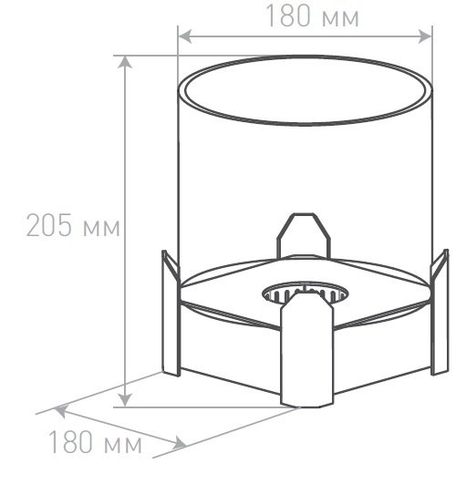 Биокамин Silver Smith Mini 1 PREMIUM
