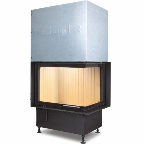 Каминная топка Hoxter Ecka 67/45/51Lh (Rh) Стальной теплообменник с вертикальным выходом