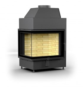 Каминная топка АСТОВ П2С 700 L (левая)