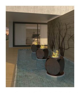 Биокамин GlammFire Лира / Lira