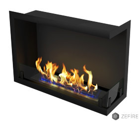 Биокамин ZeFire угловой Standart 700 правый
