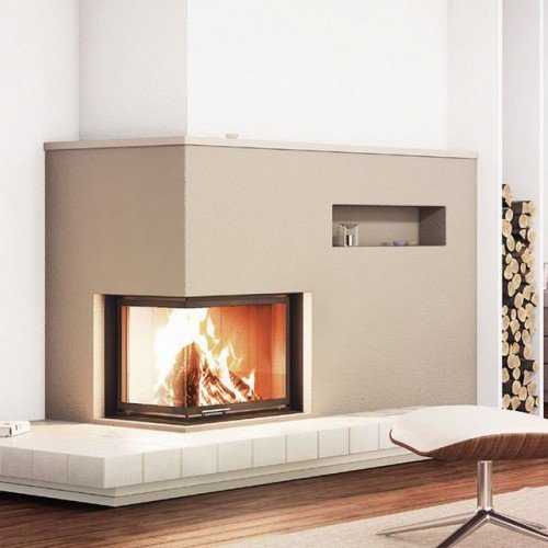 Каминная топка Hoxter Ecka 76/45/57Lh (Rh) Адаптер под аккумулятивные кольца HOXTER