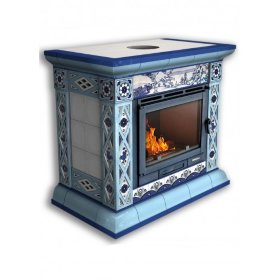 Каминная облицовка КимрПечь Билибин пристенная Зима