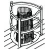 Электрическая печь для сауны Harvia Kivi PI70E (под выносной пульт)