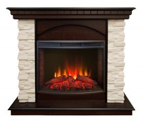 Электрокамин RealFlame Elford 25 AO/WT с Evrika 25,5
