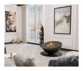 Автоматический биокамин GlammFire Милето Эво Плюс / Mileto EvoPlus (с пультом ДУ)