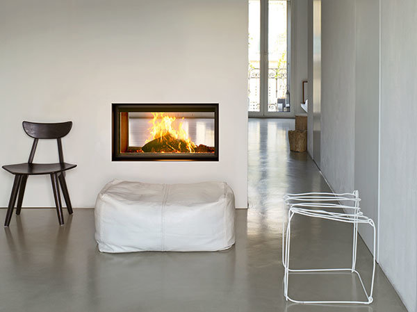 Каминная топка MCZ Plasma B95 прямое стекло