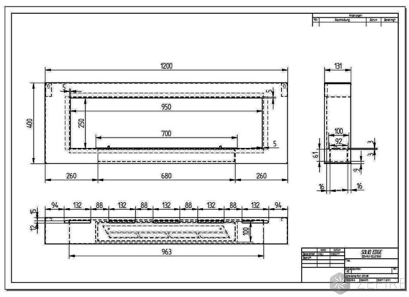 Биокамин ZeFire Orion 1200
