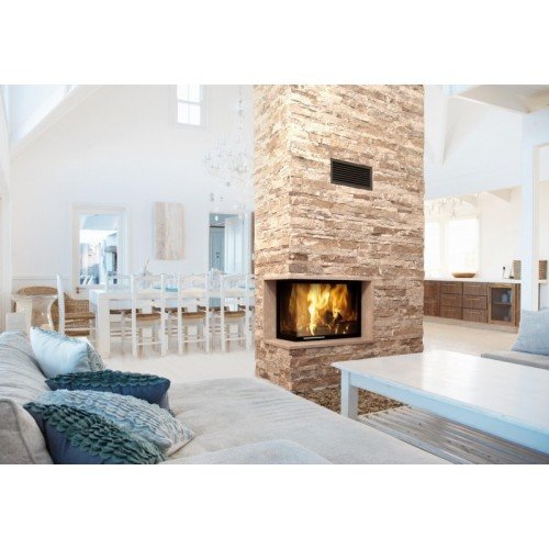 Каминная топка Hoxter Ecka 67/45/51Lh (Rh) Чугунный дымосборник