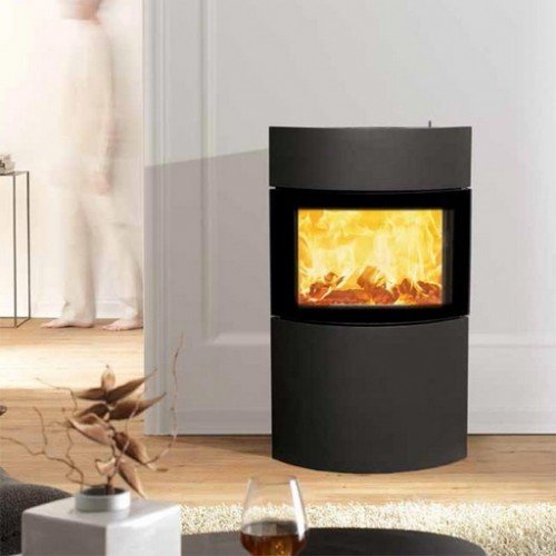 Печь-камин Austroflamm Fynn Xtra (фронт сталь)