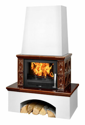 Кафельная печь-камин ABX Lombardie