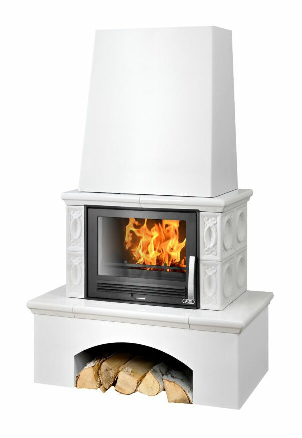 Кафельная печь-камин ABX Lombardie