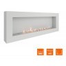 Биокамин SteelHeat WALL GRAND 1800 белый (Стандарт)