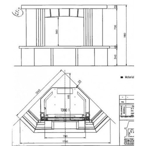 Каминная облицовка EdilKamin Rodi