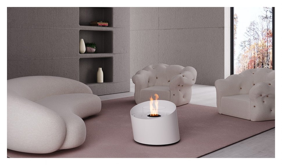 Автоматический биокамин GlammFire Контур Эво Плюс / Contour EvoPlus (с пультом ДУ)