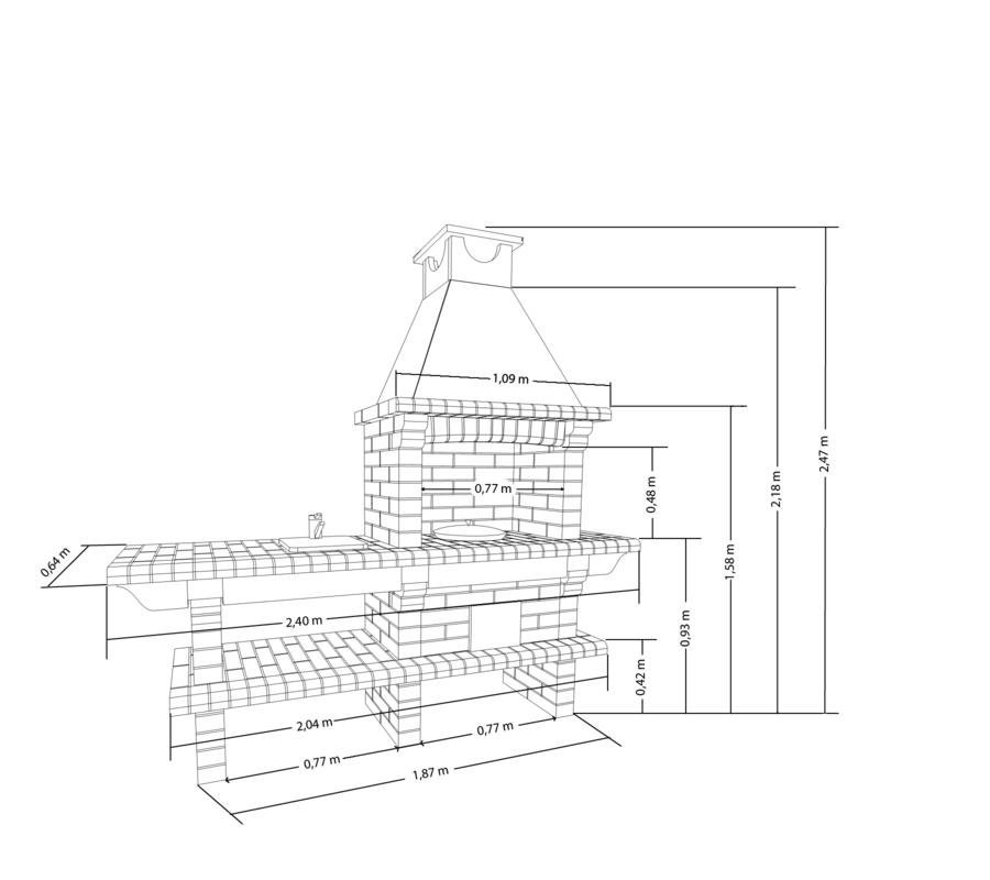 Барбекю-гриль АристократЪ 722