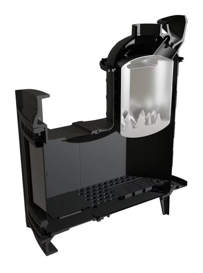 Банная печь Атмосфера L в ламелях Жадеит