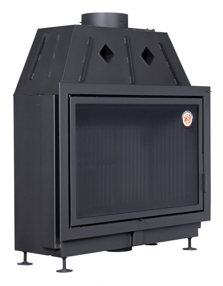 Каминная топка Экокамин Альфа 1000 В подовая