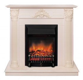 Электрокамин RealFlame Stefania WT с Fobos s Lux BL