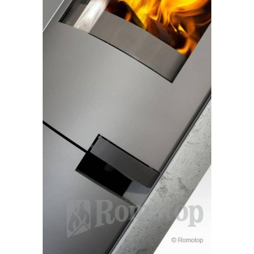 Печь-камин Romotop LUGO камень