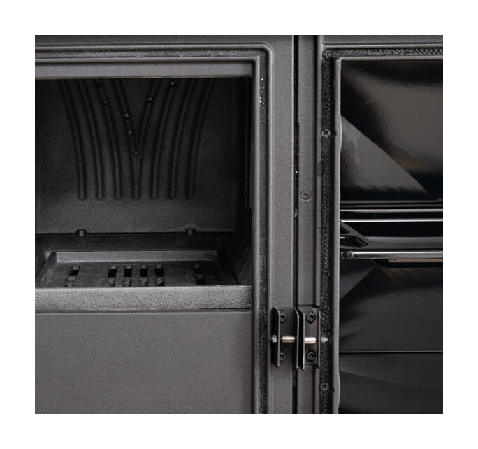 Чугунная отопительно варочная печь La Nordica Rosa XXL Maiolica