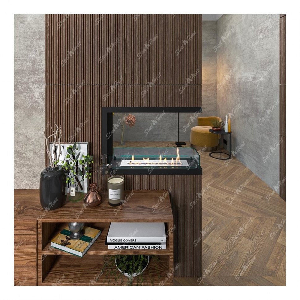 Биокамин торцевой SteelHeat Leader 700 (Стандарт)