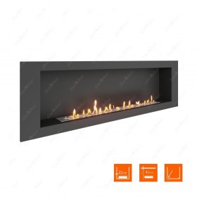 Биокамин в нишу SteelHeat LONG 1800 (Стандарт)