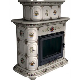 Каминная облицовка КимрПечь Прованс центральная двухъярусная Руан