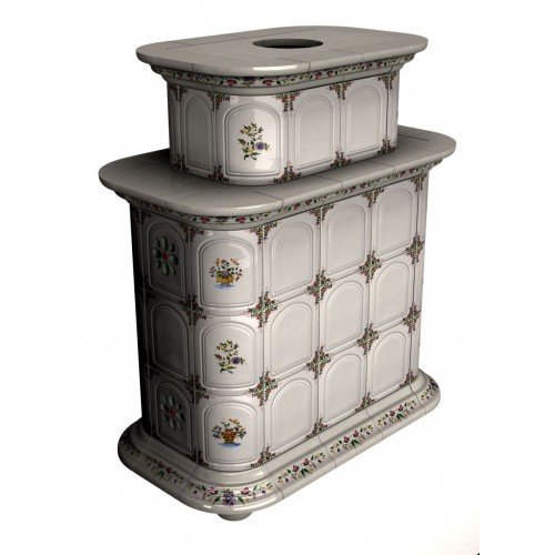 Каминная облицовка КимрПечь Прованс центральная двухъярусная Руан